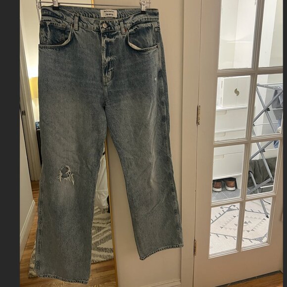 Reformation Val 90s Mid-Rise Straight-Leg Jeans (Size 31) - Picture 8 of 8
